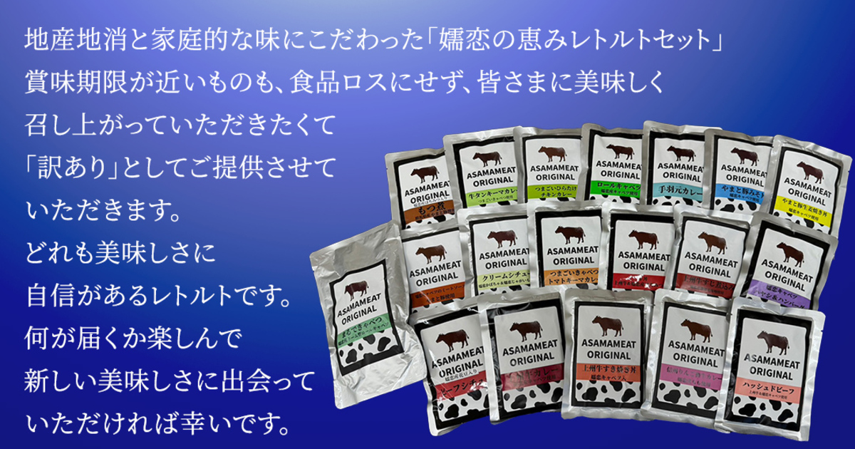 訳ありレトルト10袋			