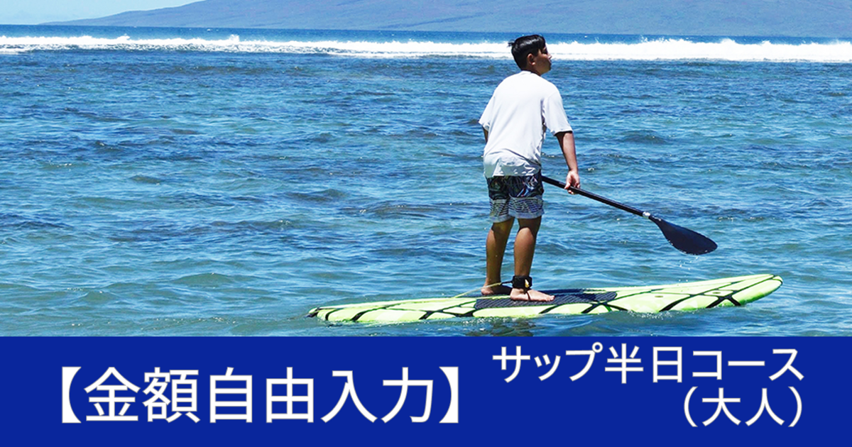 （サップ半日コース：大人）【4,000円分】大崎上島シーカヤック&サップで使えるクーポン